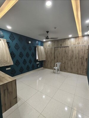 Bathroom in 3 BHK Apartment at Prestige High Fields, Gachibowli – for Rent