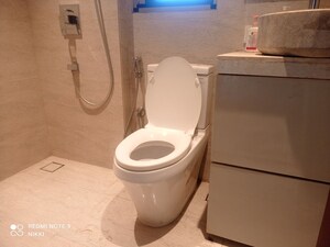 Bathroom in 2 BHK Apartment at One Hiranandani Park Fairway, Ghodbunder Road – for Rent