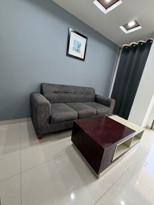 Living Room in 3 BHK Builder Floor at Whiteland Blissville, Sector 76 – for Sale