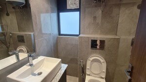 Bathroom in 3 BHK Apartment at Suncity Vatsal Valley, Gwal Pahari – for Rent