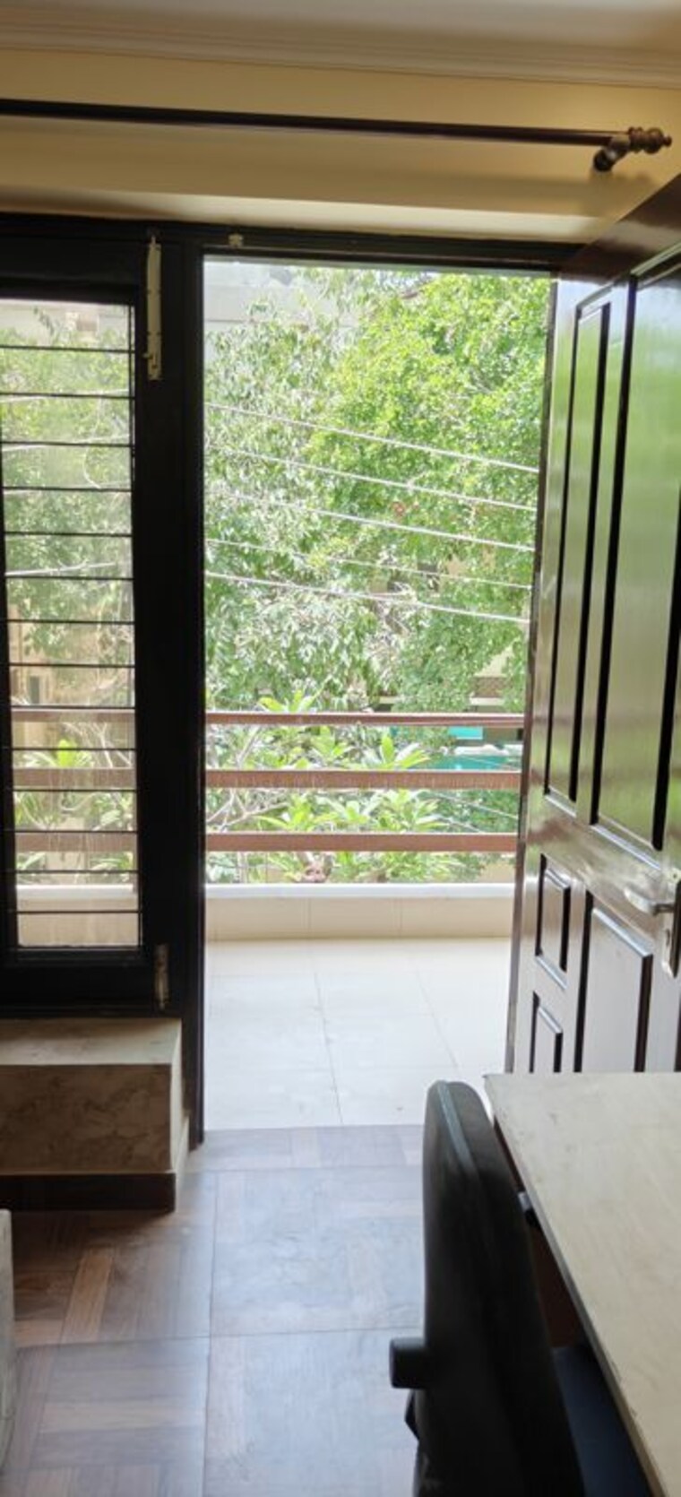 Balcony, sushant lok ii 3 Bedroom 1650 Sq.Ft. Builder Floor In Sushant Lok ii Gurgaon 10386723