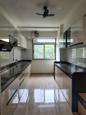 Kitchen in 3 BHK Apartment at Juhu – for Rent