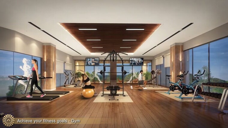 Gym, ramky-one-odyssey 3 Bedroom 1750 Sq.Ft. Apartment In Narsingi Hyderabad 10386789