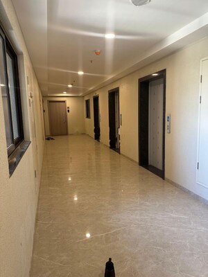 Building Lobby in 1 BHK Apartment at Antariksh Ace, Bandra East – for Rent
