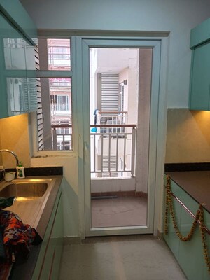 Living Room in 3 BHK Apartment at Rishita Mulberry Heights, Sushant Golf City – for Rent