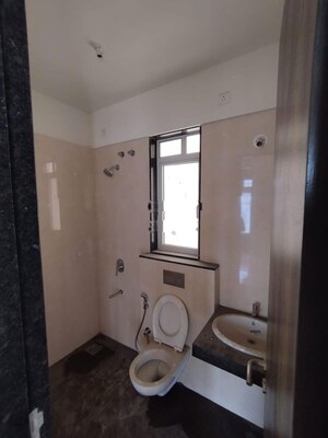 Bathroom in 1.5 BHK Apartment at Sheth Avante, Kanjurmarg West – for Rent