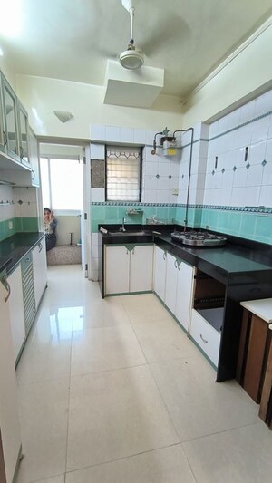 Kitchen in 2 BHK Apartment at Prabhadevi – for Rent