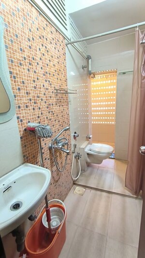 Bathroom in 2 BHK Apartment at Prabhadevi – for Rent