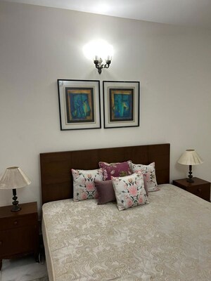 Living Room in 3 BHK Villa at Anand Niketan – for Rent