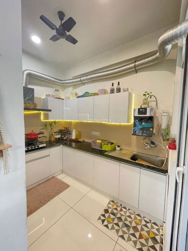 Kitchen, barnala-green-lotus-avenue 3 Bedroom 1450 Sq.Ft. Apartment In Ambala Highway Zirakpur 10386839