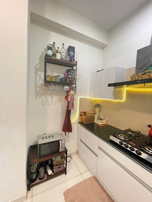Kitchen in 3 BHK Apartment at Barnala Green Lotus Avenue, Ambala Highway – for Rent