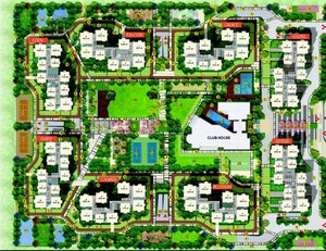 Master Plan in 2 BHK Apartment at Rajapushpa Imperia, Tellapur – for Sale