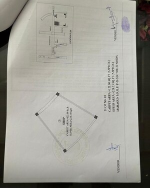 Bathroom in  Shop at Mahagun Maestro, Sector 50 – for Sale