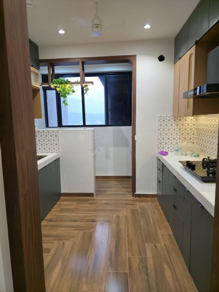 Kitchen, dosti-eastern-bay 3.5 Bedroom 1530 Sq.Ft. Apartment In Wadala Mumbai 10386877