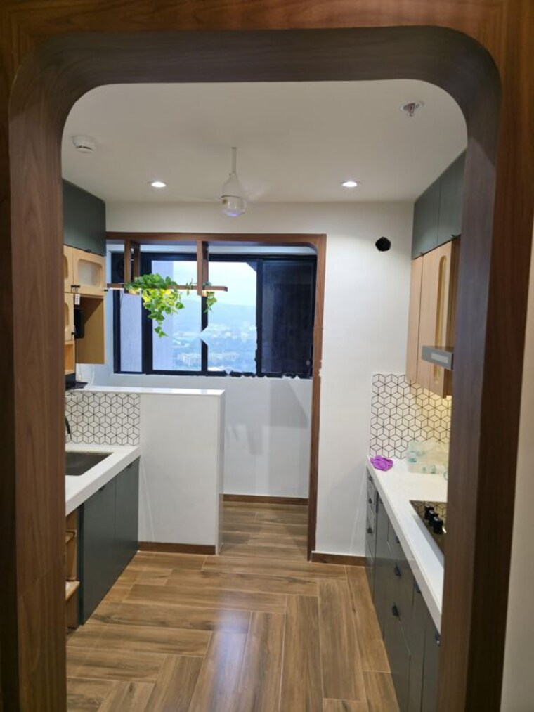 Kitchen, dosti-eastern-bay 3.5 Bedroom 1530 Sq.Ft. Apartment In Wadala Mumbai 10386877