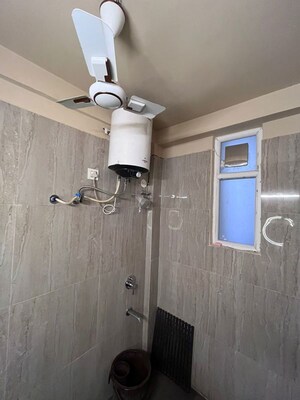 Bathroom in 3 BHK Apartment at Highland Park Chandigarh, Bhabat – for Rent