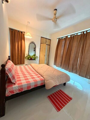 Bedroom in 2 BHK Apartment at Jalvaiyu Vihar, Kharghar – for Rent