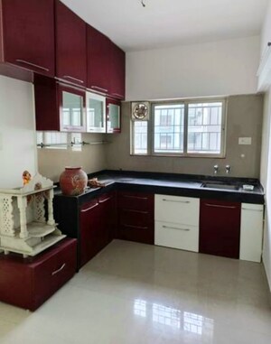 Kitchen in 1.5 BHK Apartment at Yamuna CHS Mulund West, Mulund West – for Rent