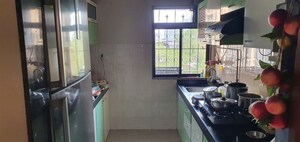 Kitchen in 2 BHK Apartment at Gala Pride Park, Manpada – for Rent