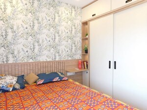 Bedroom in 2 BHK Apartment at Kanakia Rainforest, Andheri East – for Rent