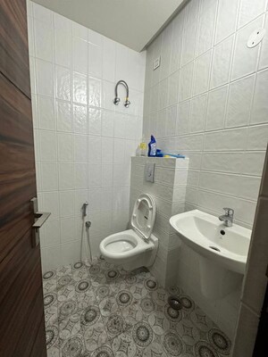 Bathroom in 3 BHK Apartment at Preet Colony – for Rent