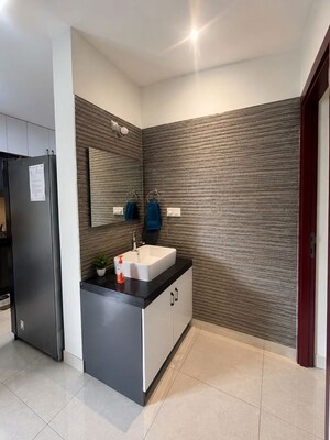 Kitchen in 3 BHK Apartment at Prestige High Fields Gachibowli, Gachibowli – for Rent