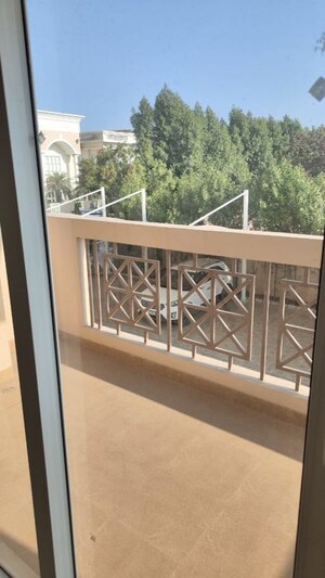 Balcony in 3 BHK Apartment at Affinity Greens, International Airport Road – for Rent