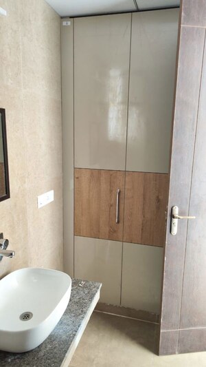 Bathroom in 3 BHK Apartment at Affinity Greens, International Airport Road – for Rent