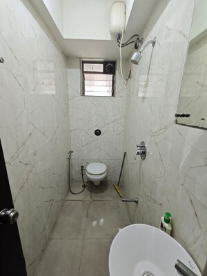Bathroom in 3 BHK Apartment at Ajmera Beverly Hills and Royal Empire, Andheri West – for Sale