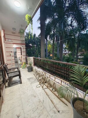 Balcony in 3 BHK Builder Floor at Kalkaji – for Rent