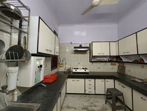 Kitchen in 3 BHK Builder Floor at Kalkaji – for Rent