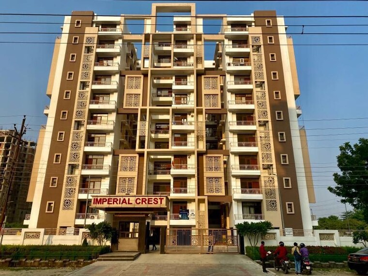 Exterior View, gandharva-imperial-crest 3.5 Bedroom 1840 Sq.Ft. Apartment In Vrindavan Yojna Lucknow 10387053