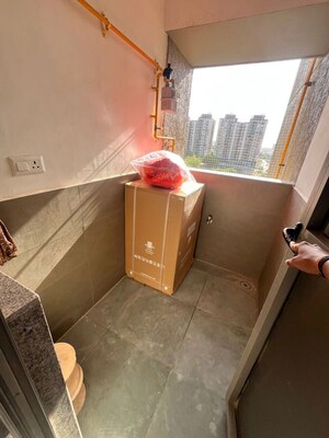 Living Room in 3 BHK Apartment at Ambli – for Rent