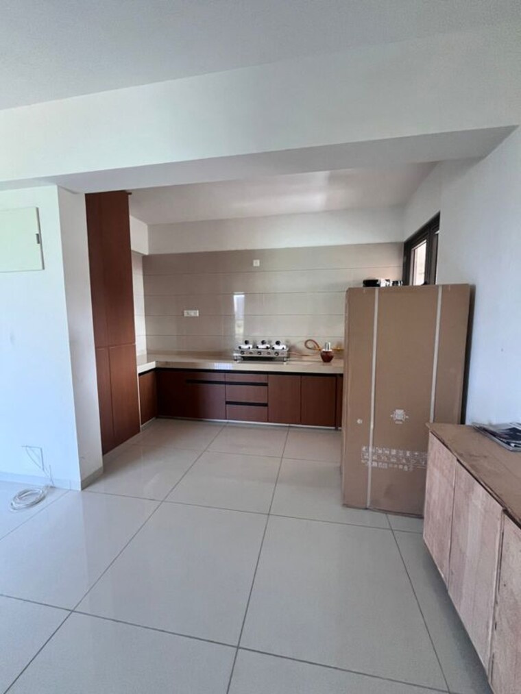 Kitchen, ambli 3 Bedroom 1750 Sq.Ft. Apartment In Ambli Ahmedabad 10386988