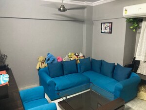 Living Room in 2 BHK Apartment at Olympic Towers, Andheri West – for Rent