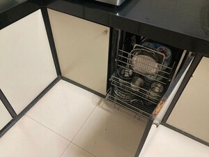 Kitchen in 2 BHK Apartment at Olympic Towers, Andheri West – for Rent