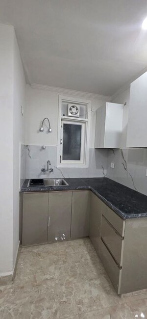 Kitchen in 2 BHK Builder Floor at Saket – for Rent