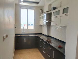 Kitchen in 3 BHK Builder Floor at Vaishali Nagar – for Rent