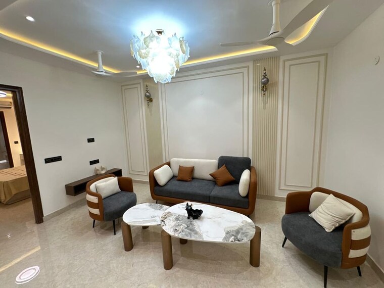 Living Room, dhakoli 3 Bedroom 1800 Sq.Ft. Builder Floor In Dhakoli Zirakpur 10387167