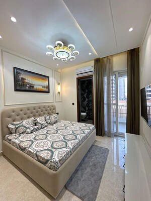 Bedroom in 3 BHK Builder Floor at Dhakoli – for Sale
