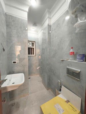 Bathroom in 3 BHK Builder Floor at Chittaranjan Park – for Sale