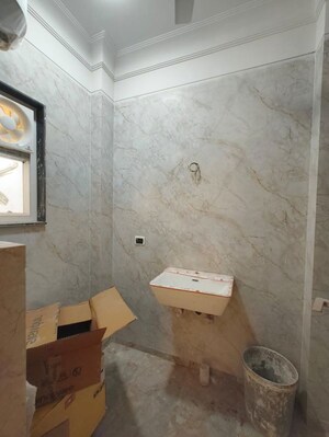 Bathroom in 3 BHK Builder Floor at Chittaranjan Park – for Sale