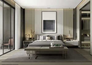 Bedroom in 3 BHK Apartment at Nahar Amrit Shakti, Chandivali – for Rent