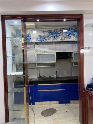 Kitchen in 3 BHK Apartment at Town Park White Orchid, Sector 16c Greater Noida – for Rent