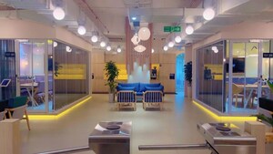 Living Room in  Co-working Space at Sector 67 – for Rent