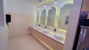 Kitchen in  Co-working Space at Sector 63 – for Rent