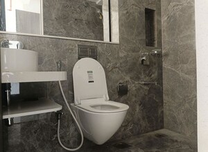 Bathroom in 3 BHK Apartment at Nahar Amrit Shakti, Chandivali – for Rent