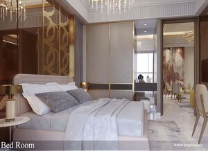 Bedroom in 3 BHK Apartment at Nahar Amrit Shakti, Chandivali – for Rent