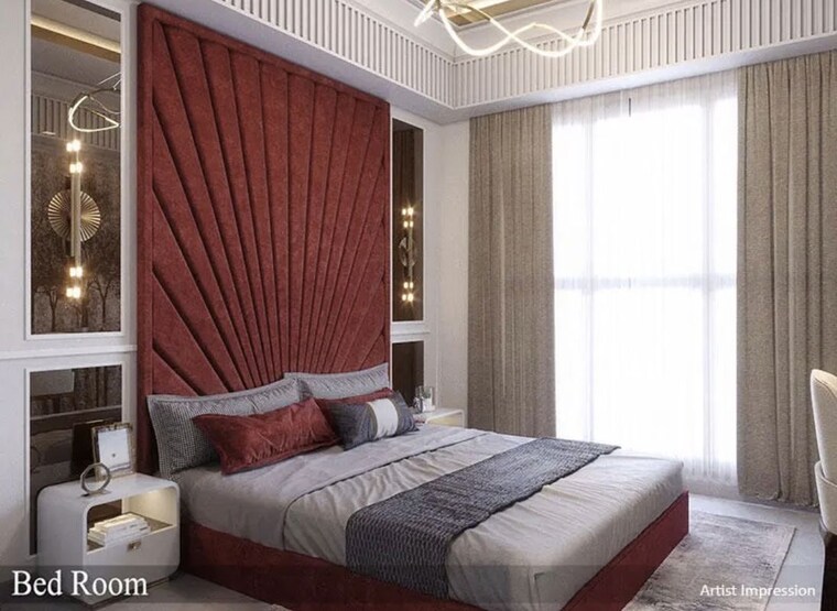 Bedroom, nahar-amrit-shakti 3 Bedroom 1000 Sq.Ft. Apartment In Chandivali Mumbai 10387250