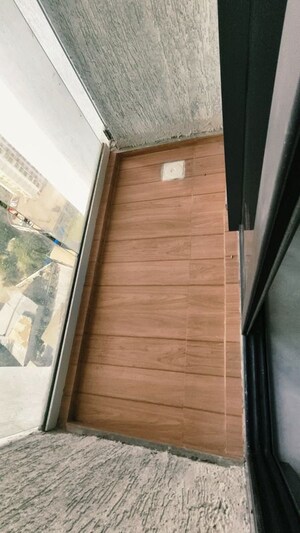 Balcony in 2 BHK Apartment at Damji Shamji Mahavir Spring Tulip Phase 1, Pokhran Road No Two – for Rent